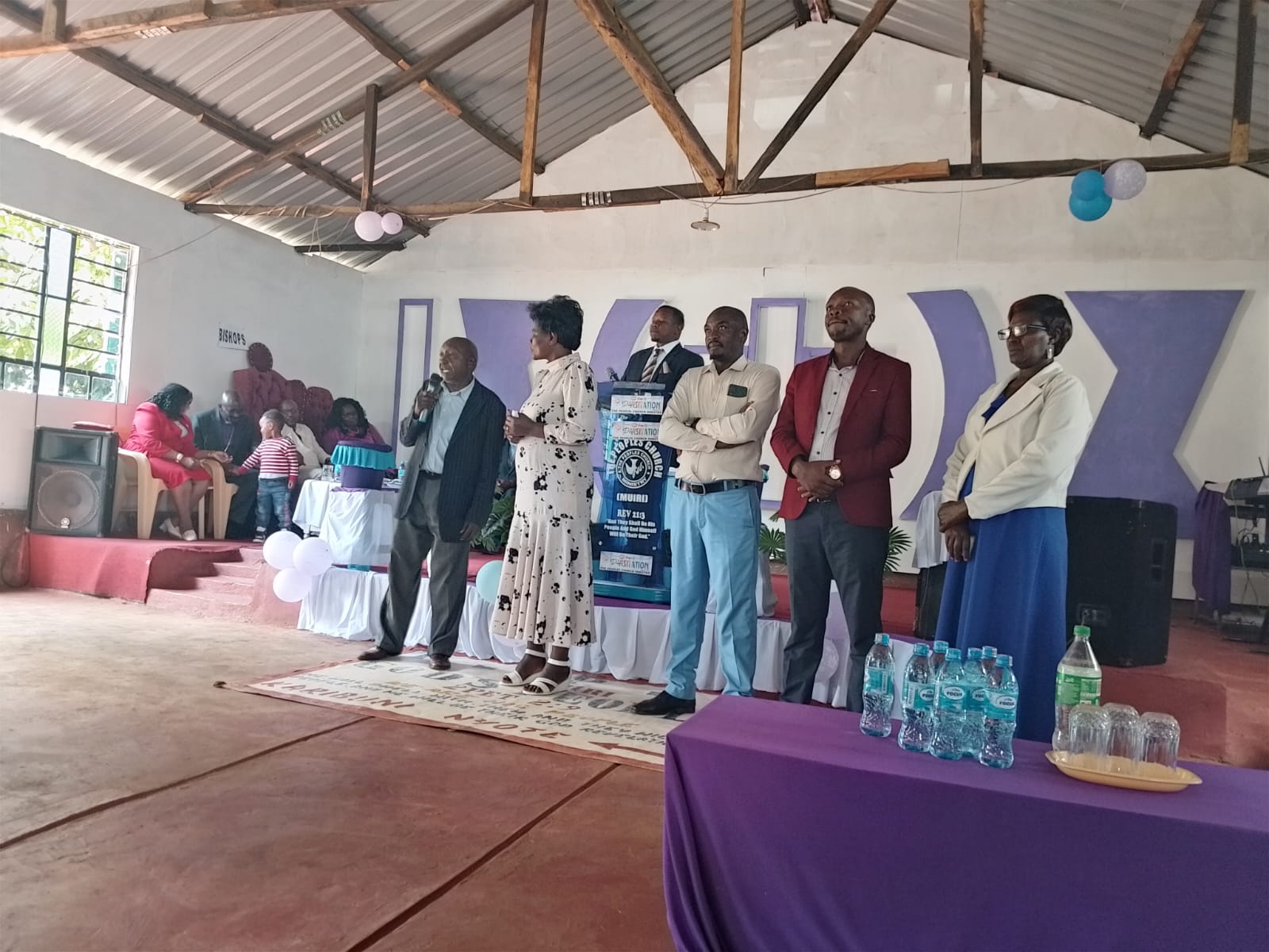 Anniversary ceremony guests at TPC Muiri