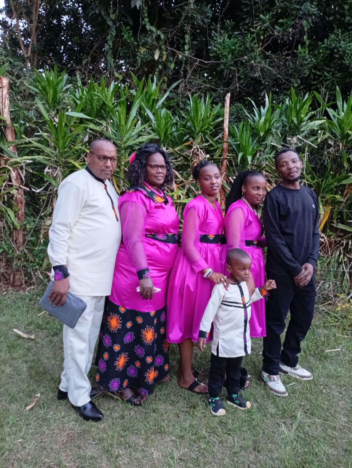 Bishop David Kibali and his family